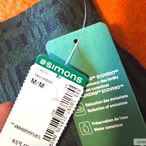 Green and black plaid tartan knit jersey skater skirt NWT - Picture 3 of 12